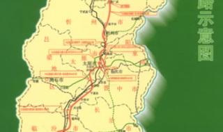 地图上标注高速公路上的红圈里一红横杠是什么意思 中国高速公路地图