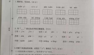 二年级下册语文拟人句 二年级下册语文试卷